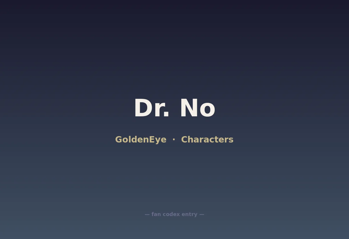 Dr. No