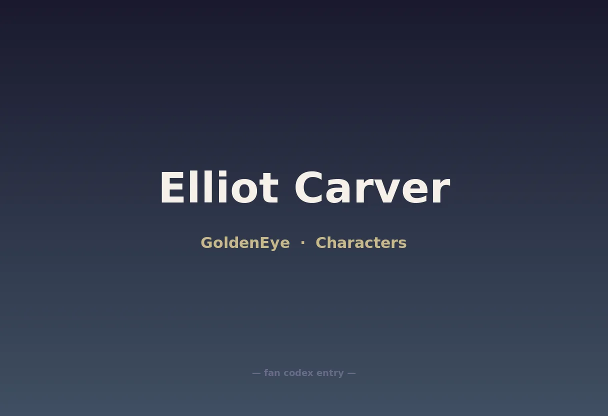 Elliot Carver