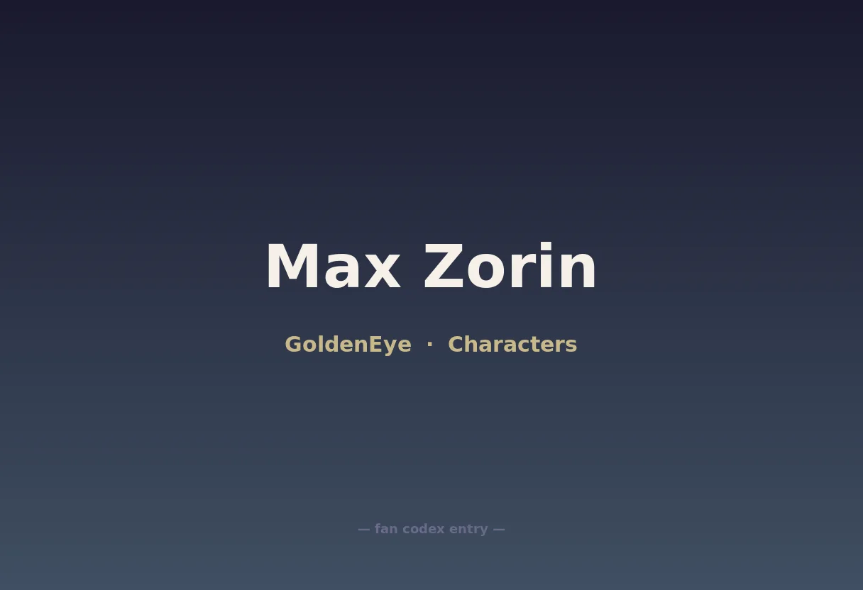 Max Zorin