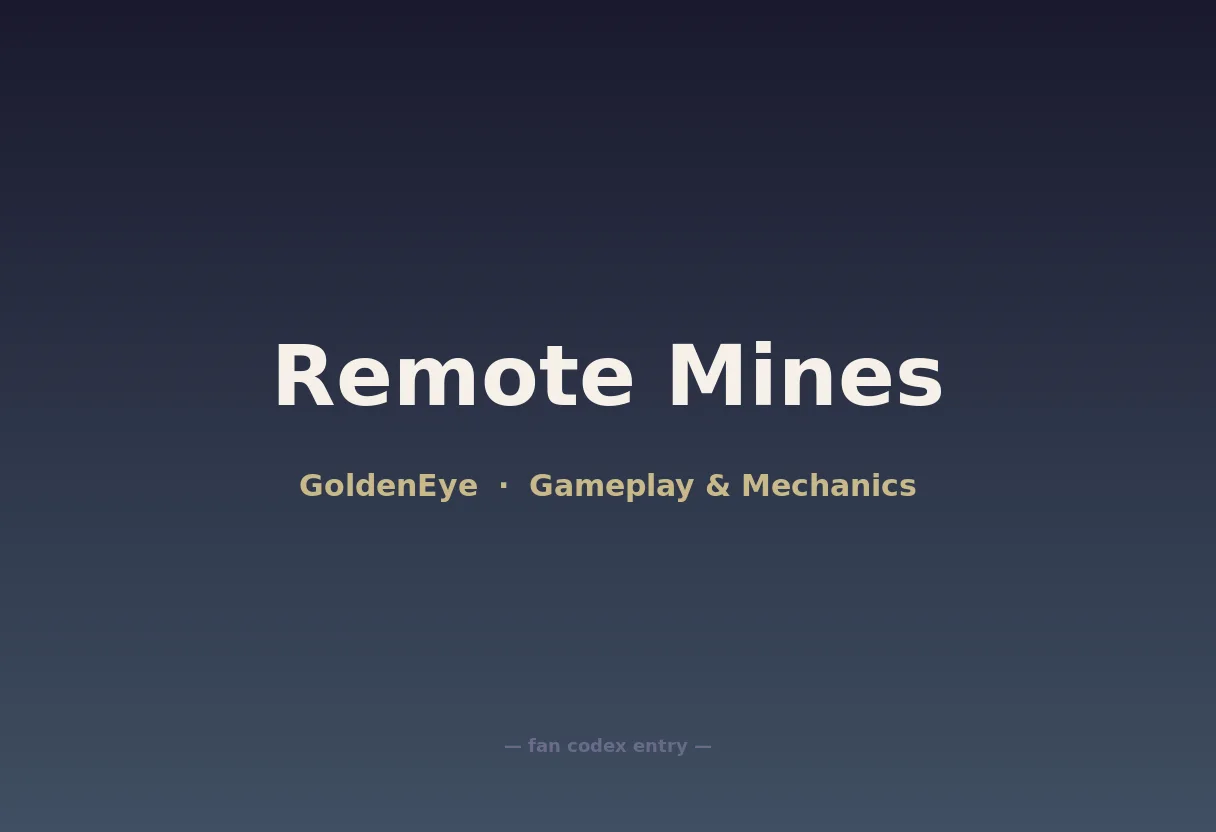 Remote Mines