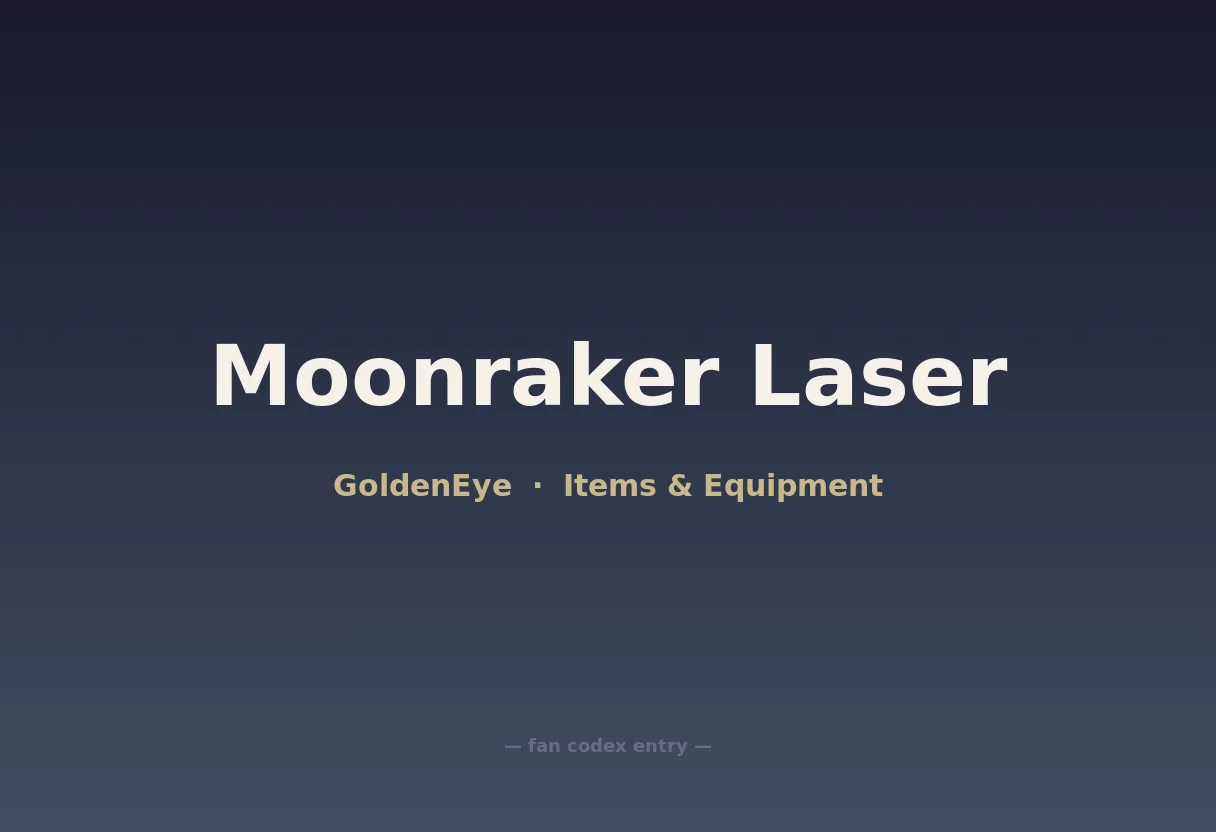 Moonraker Laser
