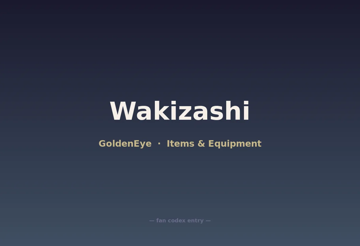 Wakizashi