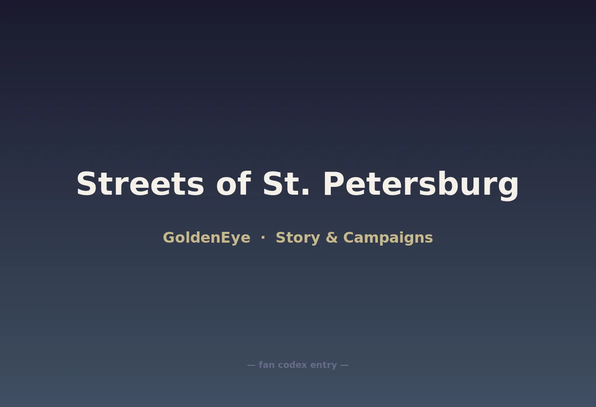 Streets of St. Petersburg
