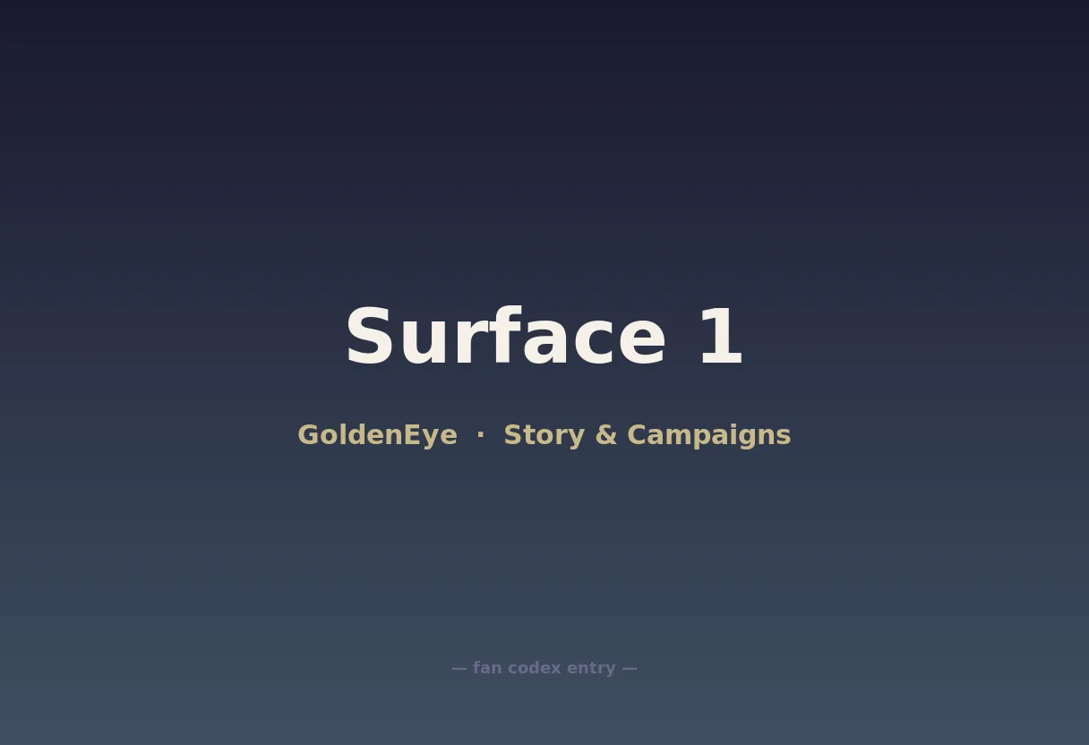 Surface 1